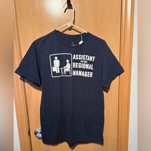 The Office T Shirt Sz. Medium Blue Assistant To The Regional Manager Graphic Tee